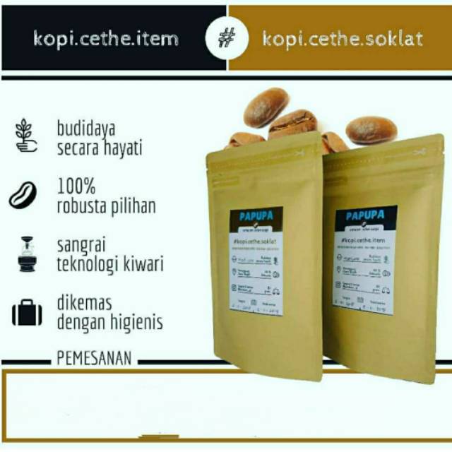 

Kopi cethe Papupa