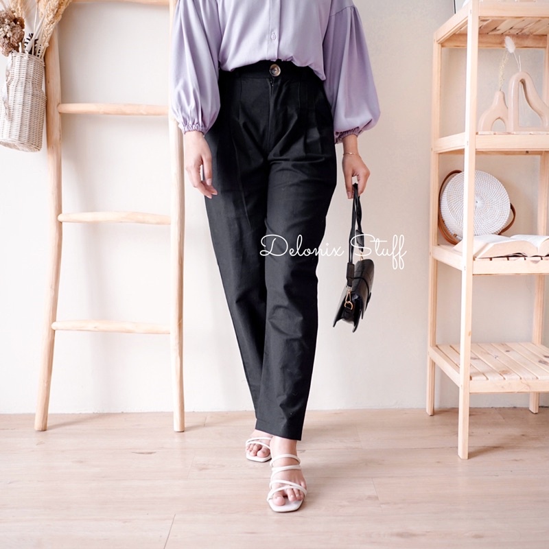 Faura linen pants