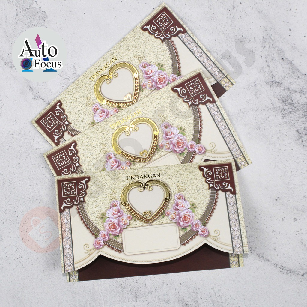 KARTU UNDANGAN PERNIKAHAN BLANKO ORBIT 013