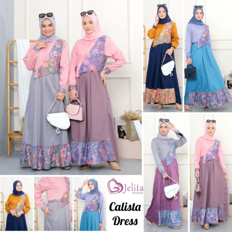 Dress Calista by jelita muslimah ( jelgant )
