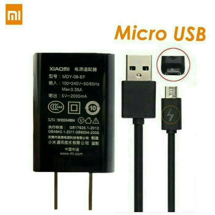 ORIGINAL 100% CHARGER XIAOMI 2A