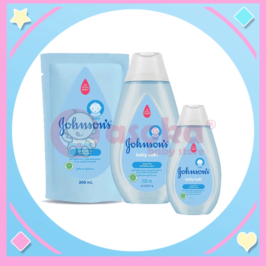 Johnson's Baby Bath Regular Isi 100 mL/200 mL ASOKA