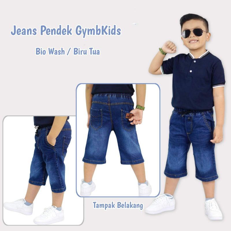 Gymbkids 2-9 Tahun Celana Pendek Jeans Anak Laki Cowok