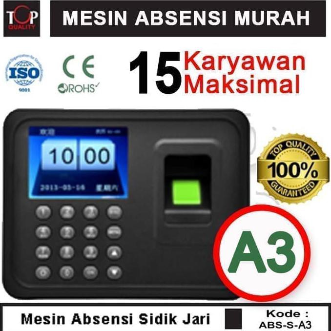 

ABSEN/ ABSENSI / MESIN ABSENSI / FINGER PRINT / SIDIK JARI LIMITED