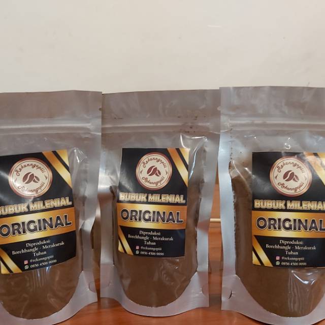 

Bubuk kopi milenial dari rekanngopiii