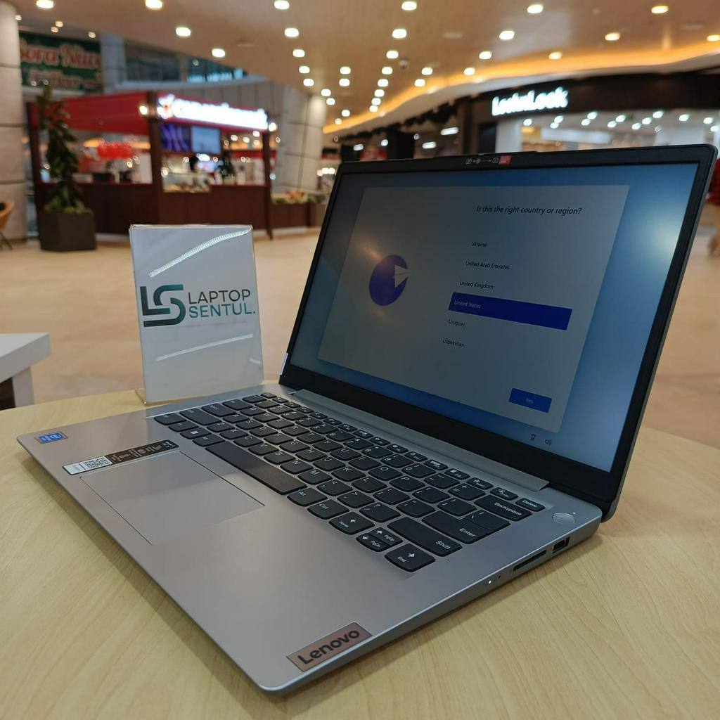 Laptop Murah Lenovo Ideapad Slim 1 14 Intel Pentium Silver N6000 4GB 512GB SSD HD Windows 11 Original