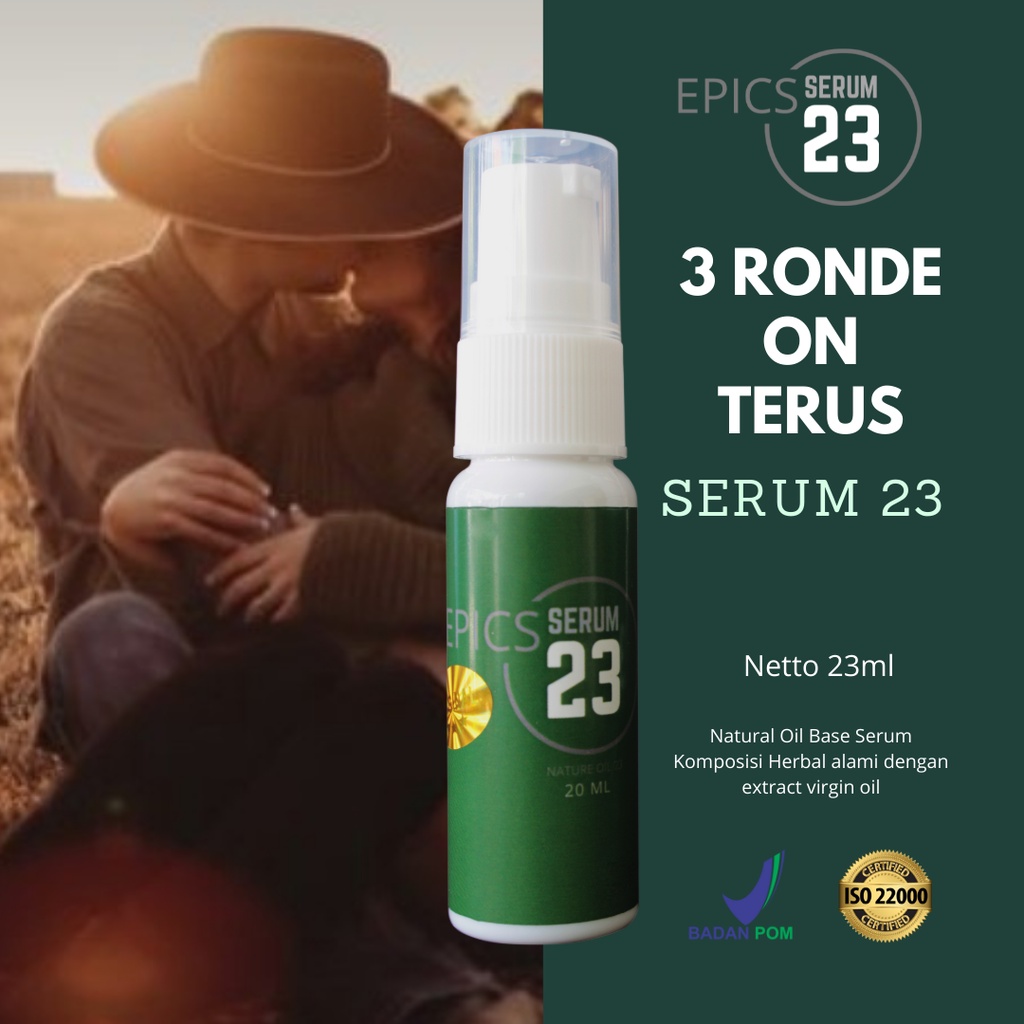 OBAT KUAT OLES TAHAN LAMA DI RANJANG (SERUM 23)