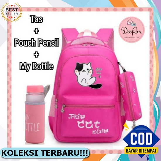 C&M Tas Ransel Sekolah Anak-Anak Motif Hiu Terbaru 2022/Tas Sekolah Tk-Sd Kls 1-2-3-4/Tas Ransel Sek