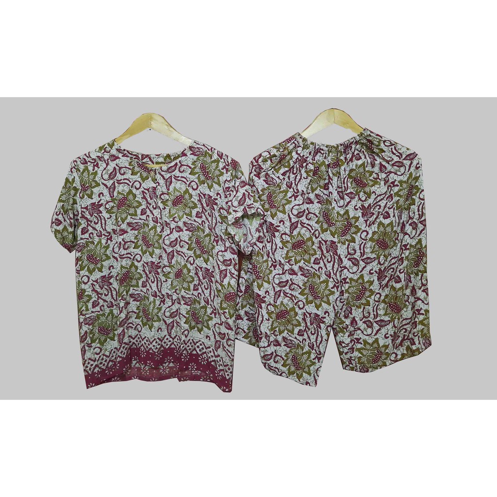 Setelan Kulot Batik/ Baju Rumahan