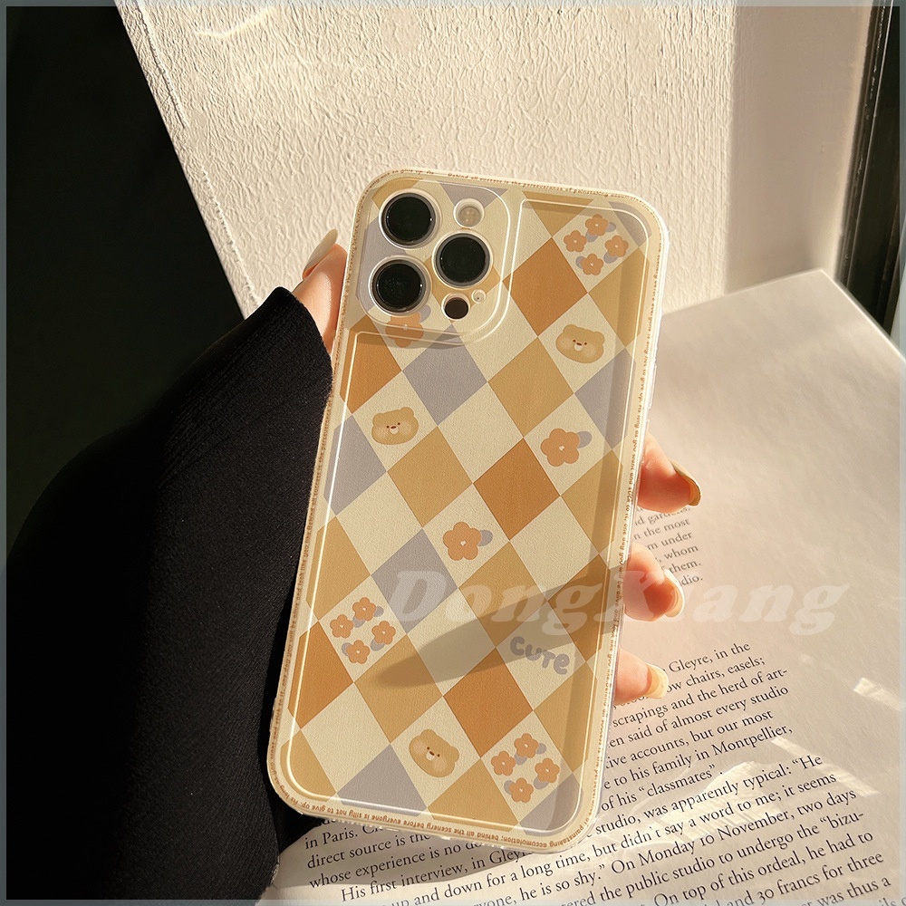 Casing Silikon Oppo A16 A15 A54 A3S A5S F9 A52 A72 A92 A53 A31 A9 A5 2020 Reno 5 6 2f Realme8 5g Motif Rhombus