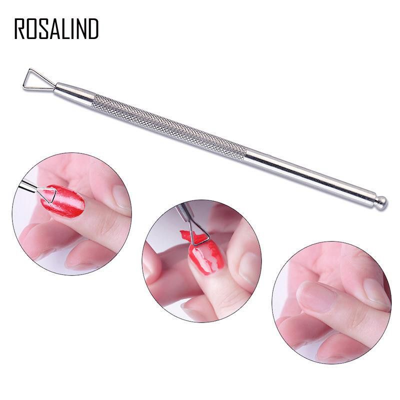 1PC Stainless CUTICLE PUSHER NAIL ART PENDORONG KUTIKULA Murah Bagus