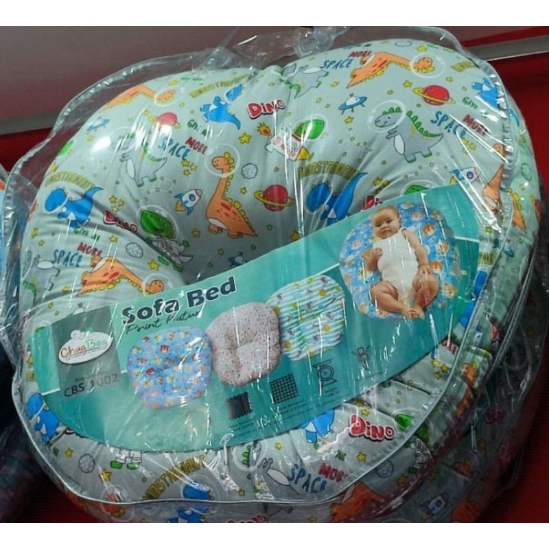 CHUGBOG CBS 1002 - SOFA BED BAYI PRINT ANIMAL - SOFA BAYI MURAH