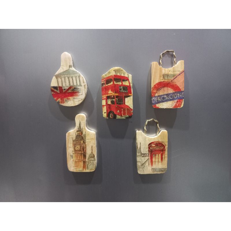 Tempelan /magnet kulkas London