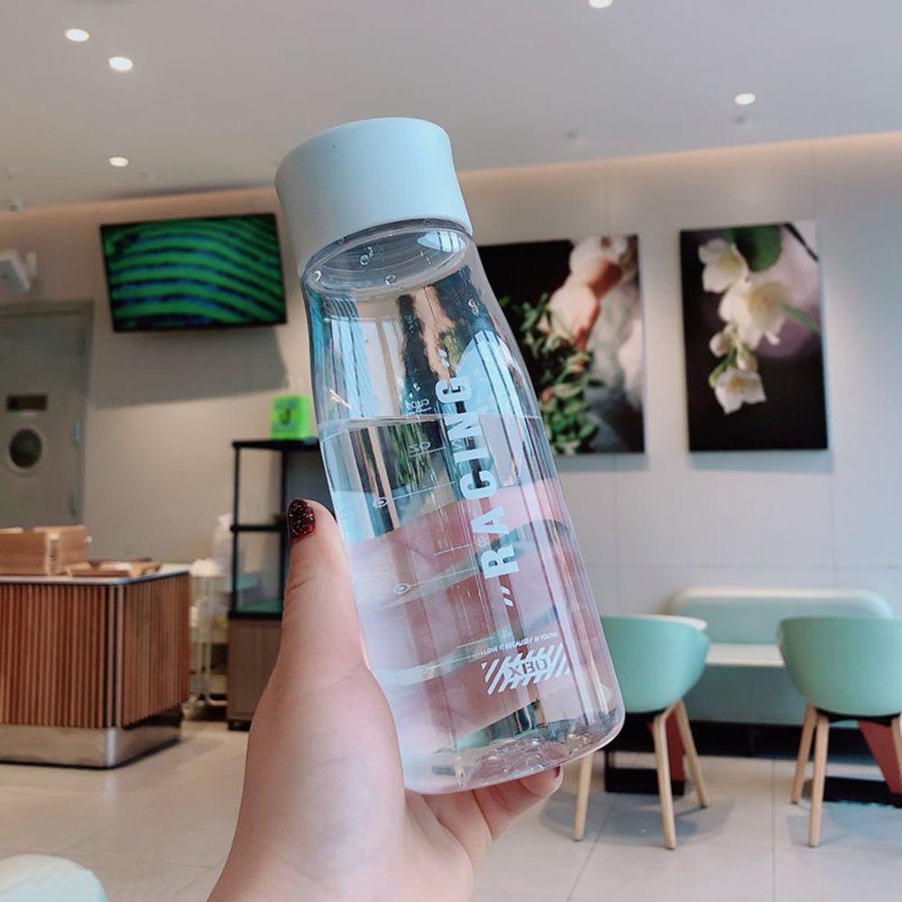 Suyo 650ml Water Bottle Travel Botol Plastik Transparan Simple