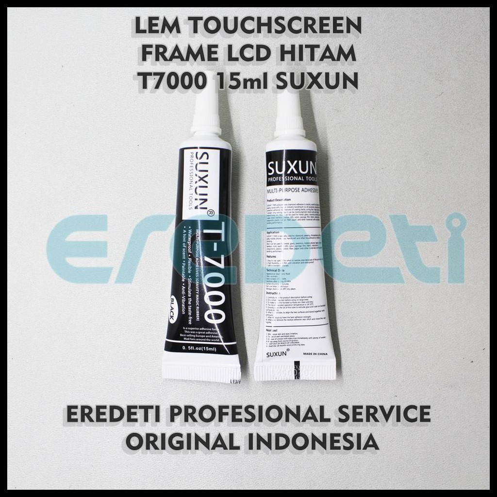 PART HP LEM TOUCHSCREEN FRAME LCD HITAM T7000 15ML SUXUN