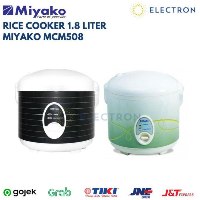 Magic Com Rice Cooker Miyako Mcm508 Penanak Nasi Mcm-508 - Dark Glitter - Promo 