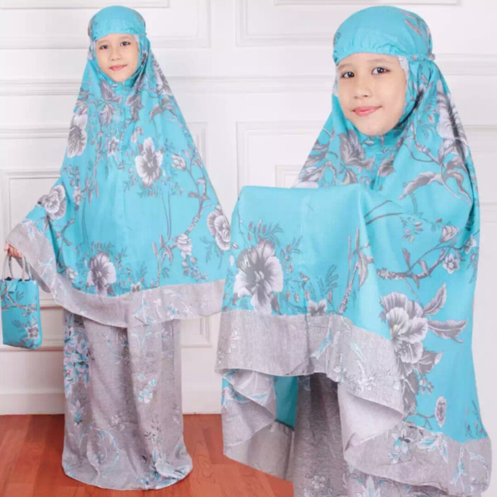 Flam Mukena Anak Shabby karun rayon cantik murah trend terbaru 2020