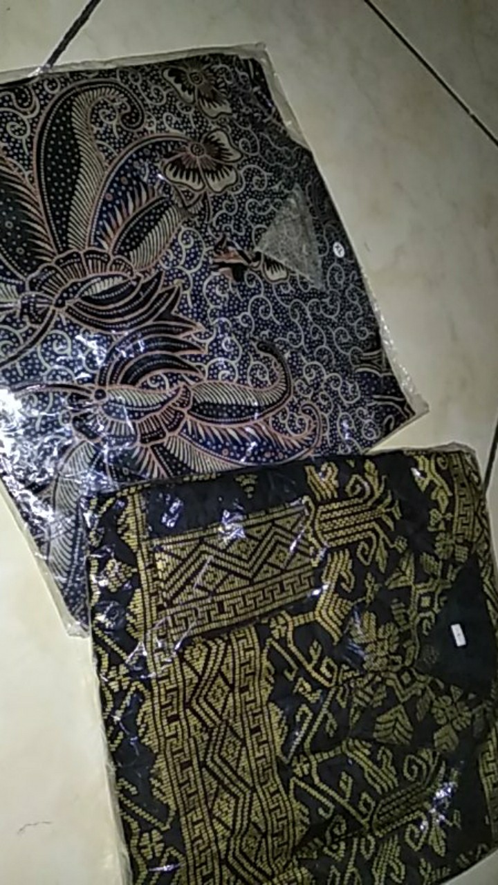 Kemeja Batik Pria Ppbtk07 Modern Lengan Panjang Casual Modis Trendy Masa Kini M L Xl Asli Pekalongan