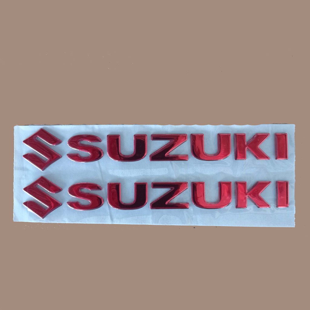 Stiker Timbul 3D Logo Emblem qualitas Bagus