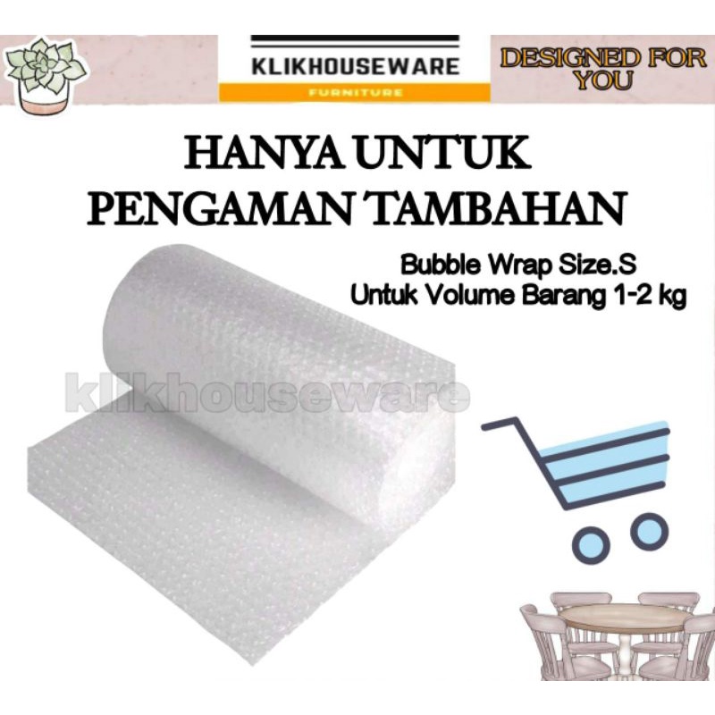 

Extra Bubble Wrap Size S (Small)