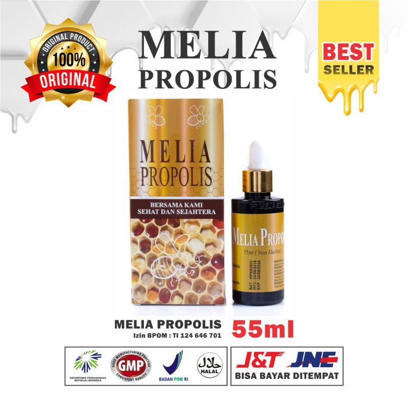 MELIA PROPOLIS 55ml ORIGINAL ASLI - PROPOLIS MELIA 55 ML ORI