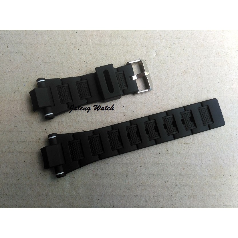 Tali atau Strap Rubber Untuk G-Shock Gun Metal G-8600 G8600 G 8600 GST-8600 GST8600 GST 8600