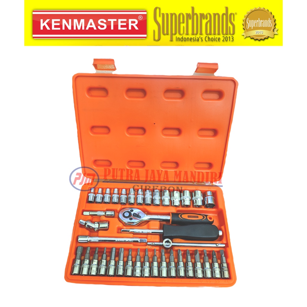 Kenmaster Kunci Sok Shock 38 Pc / Kunci Sok Set 38 Pcs Wrench / Kunci Shock 38 Pc