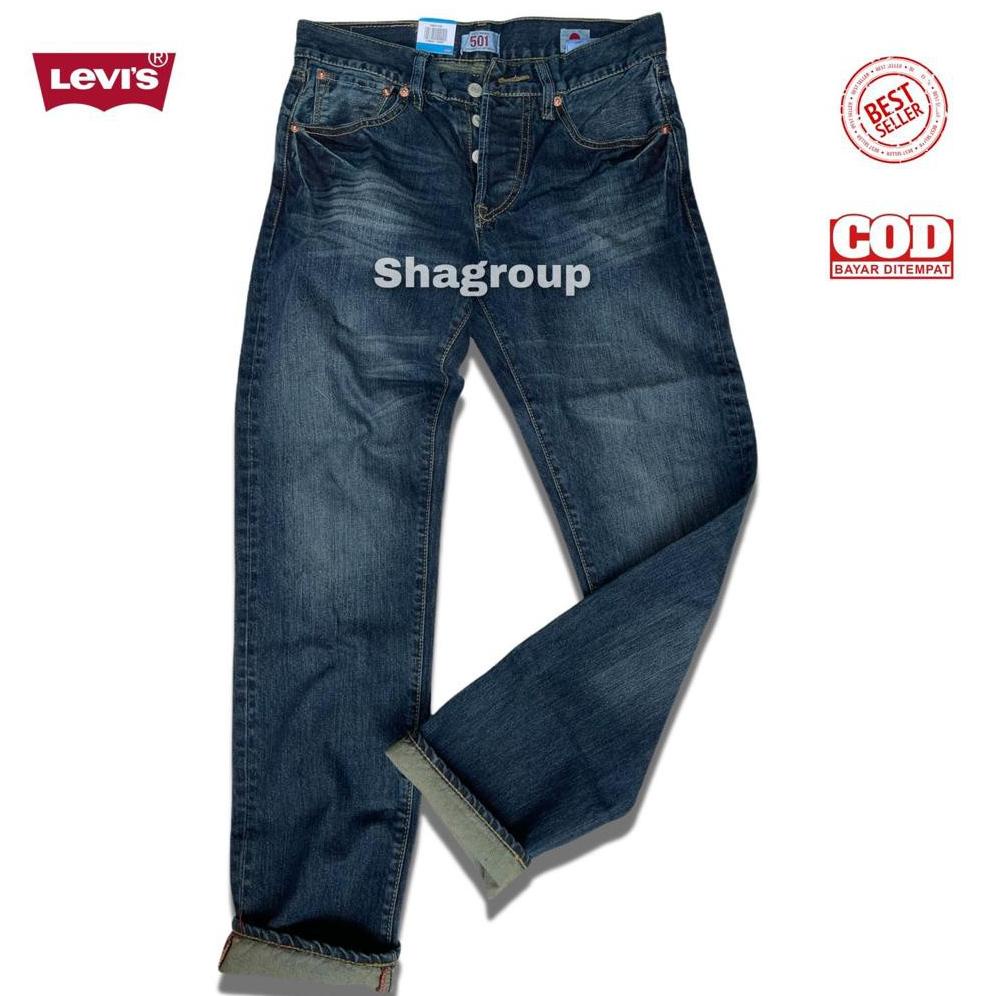 ❦ Celana Levi's 501 Original /Jeans Pria Levis 501 usa /Levis 501 Original ⇨