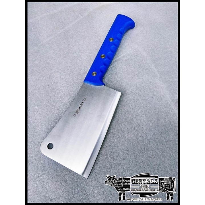 Peso - Pisau Golok Cleaver Giesser 18Cm Blue Made In Germany