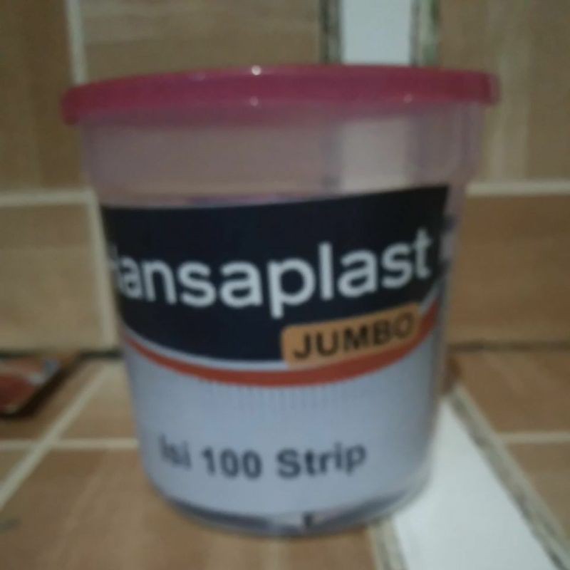 hansaplast jumbo toples isi 100pcs