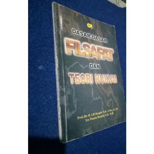 dasar dasar filsafat dan teori hukum-Lili Rasjidi