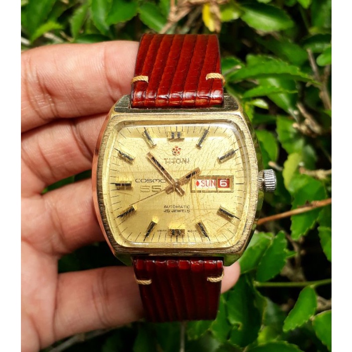 Jam Tangan Titoni Cosmo 55 Automatic Original Asli Antik Rare Item