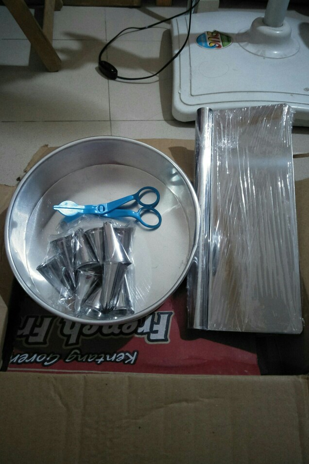 Loyang Bolu Bulat Satuan Tinggi 7cm