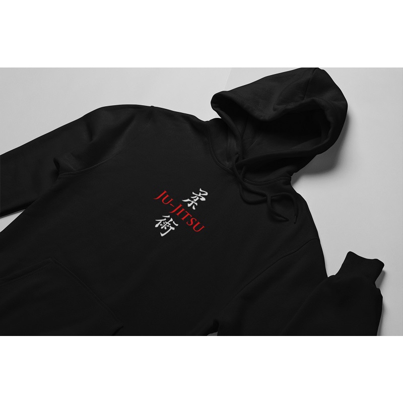 Hoodie JIUJITSU 2 Hoody Fighter Hoodi Hitam Sweater Pria Hudi Wanita Sweter Murah Jaket Switer BISA 