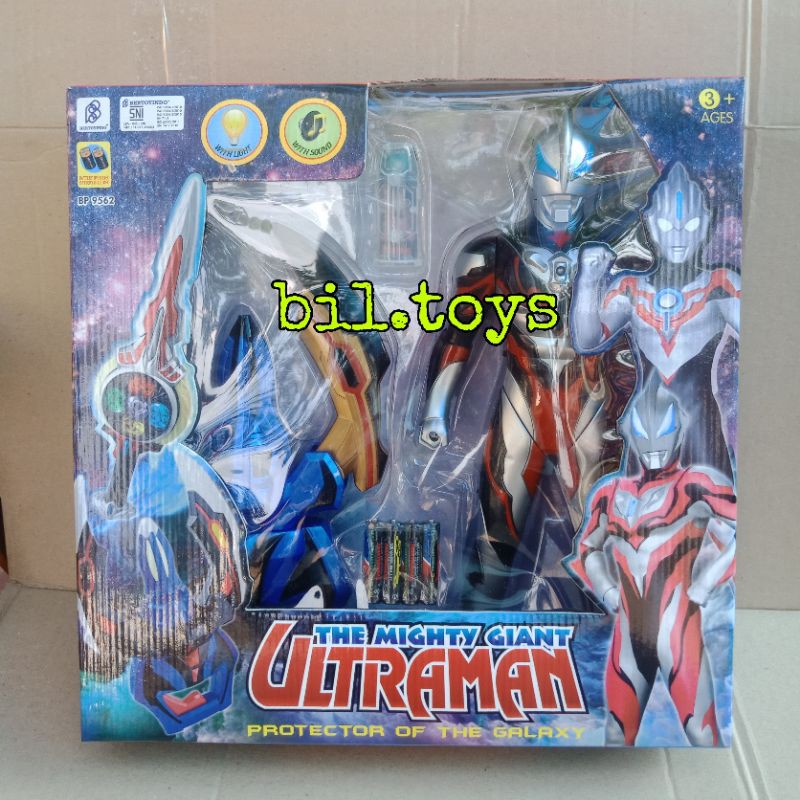 MAINAN ANAK ULTRAMAN + ALAT BERUBAH SENJATA