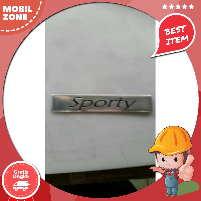 Sparepart Mobil Emblem Logo List Body Sporty Daihatsu Xenia