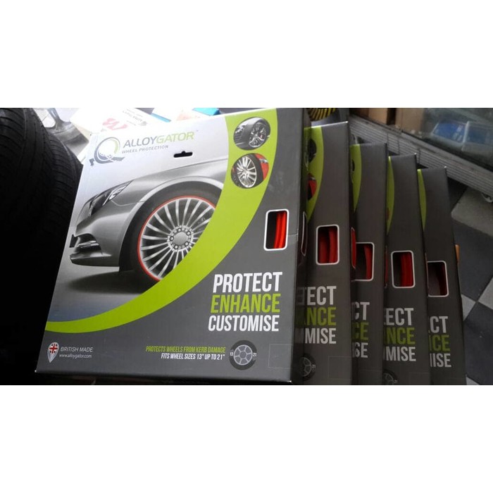 Diskon ALLOYGATOR WRN BLACK u002F RED (PELINDUNG BIBIR VELG DARI GREPES)