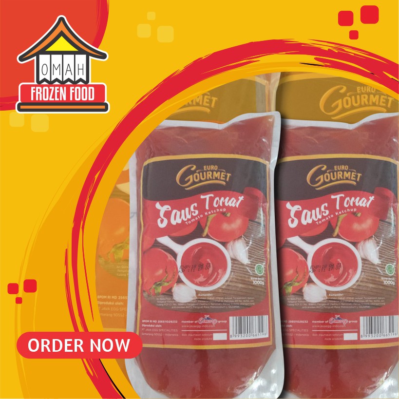 

Gourmet Saus Tomat Saos Tomat 1kg