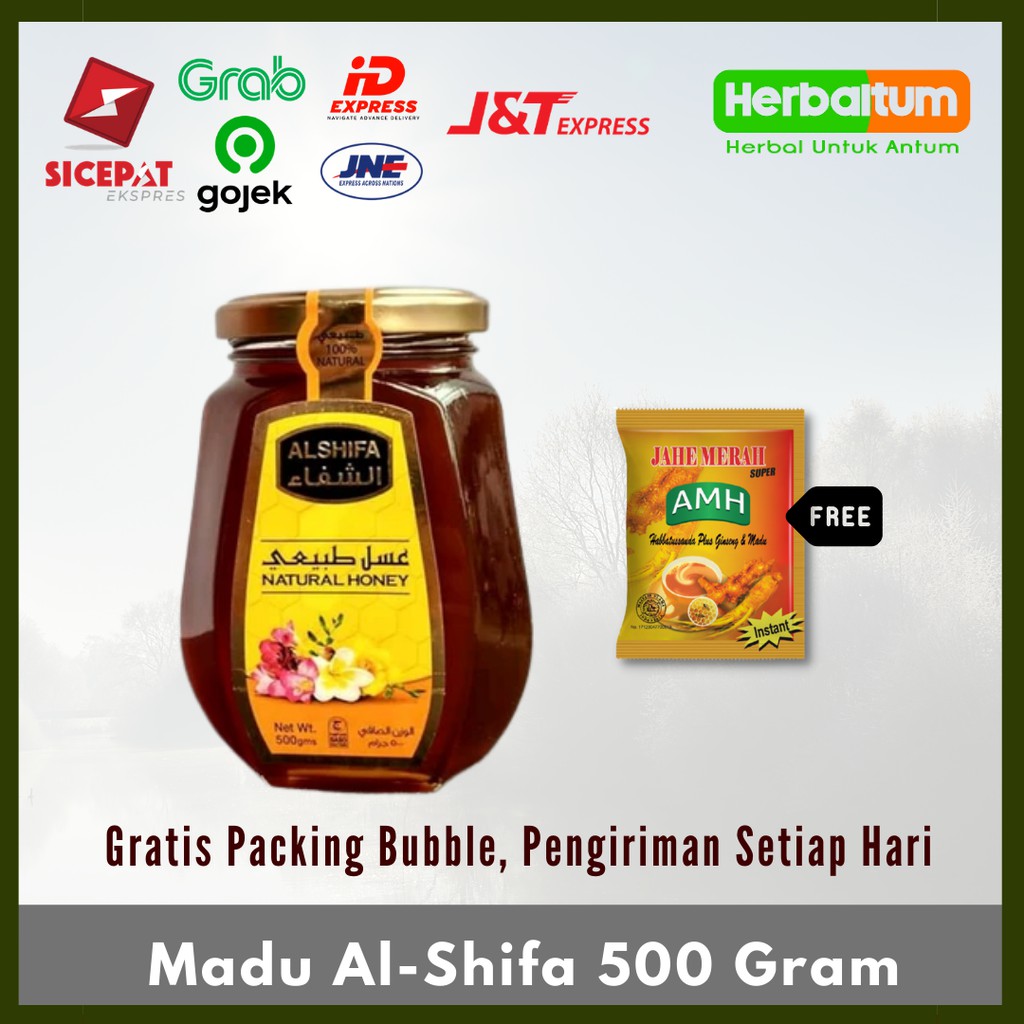 

Madu Murni 1/2 Kg al-Shifa - Madu Arab - Madu Import