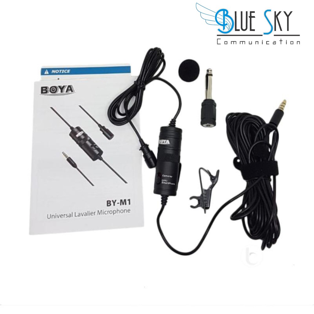 MIC CLIP ON MICROPHONE BOYA BY-M1