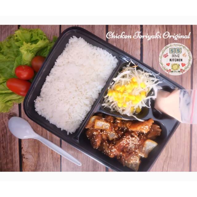 

Paket bento teriyaki