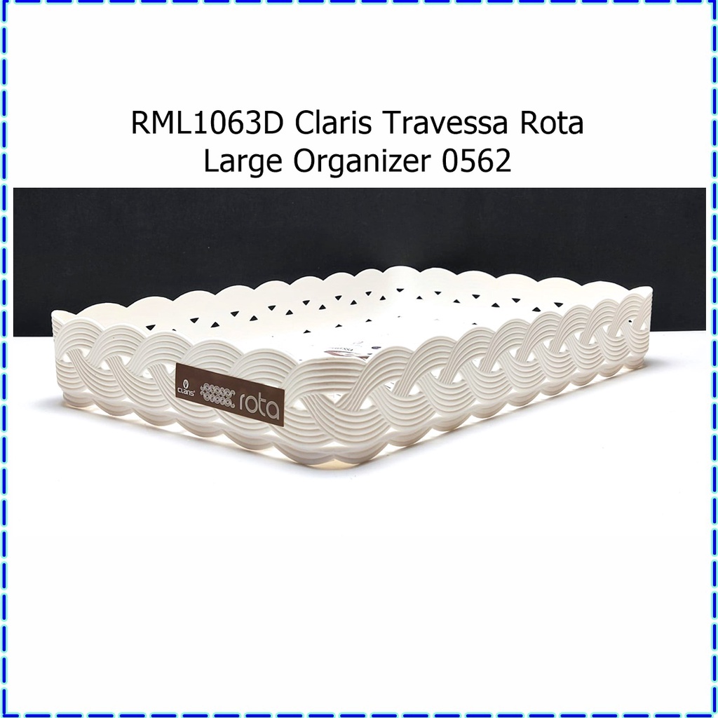 RML1063D Claris Travessa Rota Large Organizer/Tempat Penyimpanan 0562
