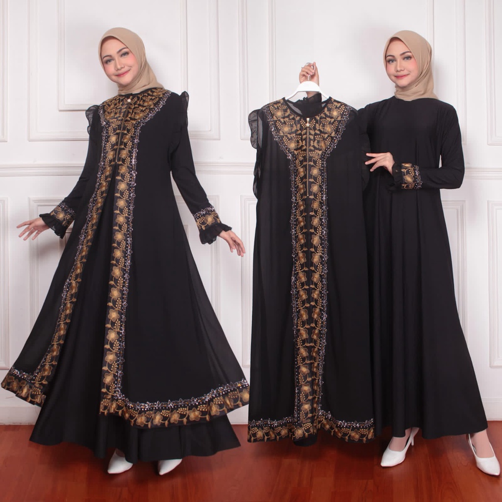 GAMIS TURKY TERBARU ABAYAPREMIUM QUALITY // KAFTAN KONDANGAN // GAMIS TURKY MEWAH DAN ELEGAN // GAMI