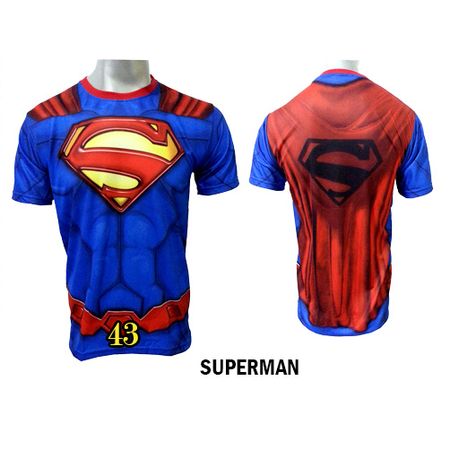 Baju Superman Baju Superhero Kartun Movie 3D #FPS-43