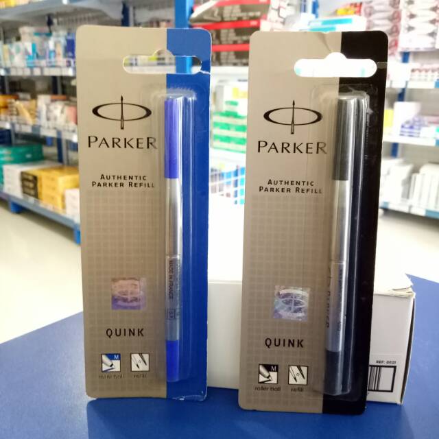 Isi bolpen bolpoin parker ORIGINAL Refiil ROLLER BALL PEN