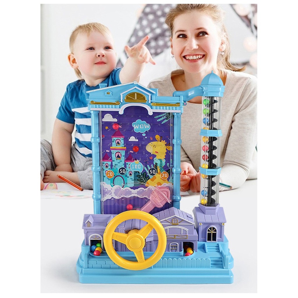 MAINAN ANAK EDUKASI BELAJAR SETIR MOBIL WHEEL STIR CAR ADA 40 BOLA BALL WARNA ADA LED LAMPU GROSIR