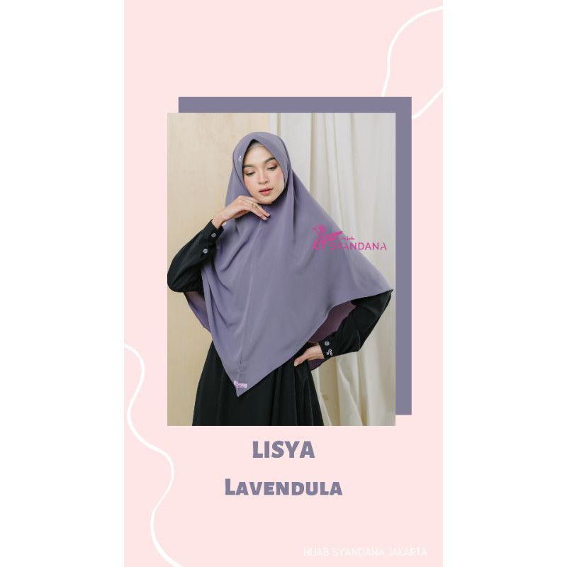 Preloved khimar Lisya hijab syandana