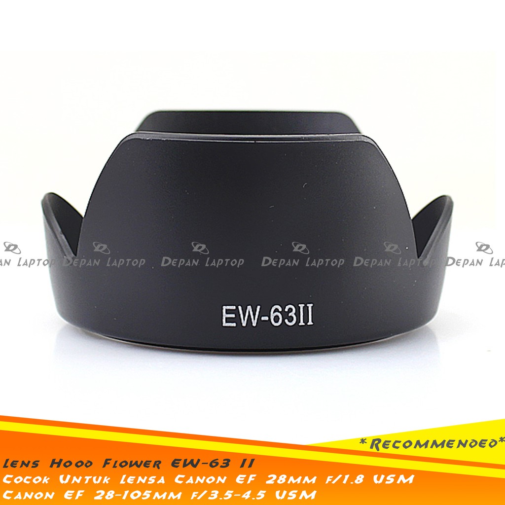 Lens Hood EW-63 II Untuk Lensa Canon EF 28-105mm F1.8 USM