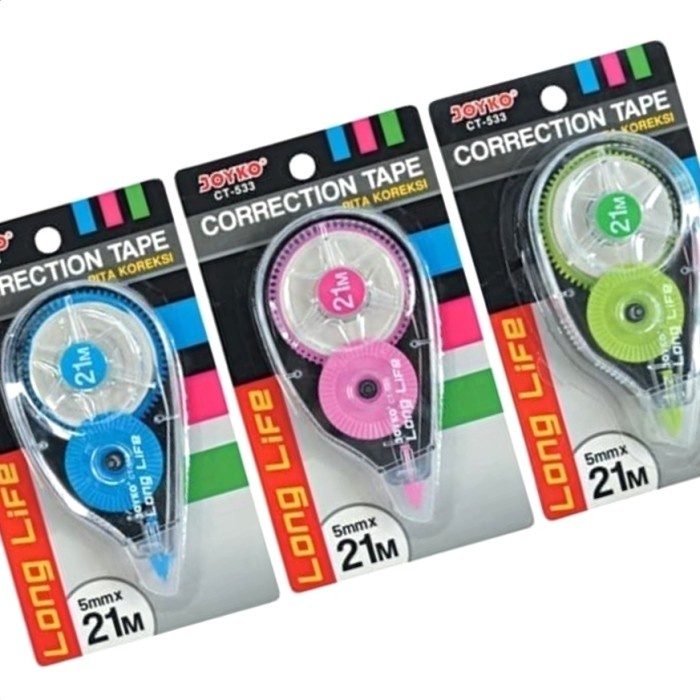 

Trendi Joyko Correction Tape Ct533 Tip X Kertas Berkualitas