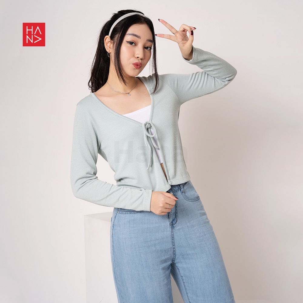 HanaFashion JKT - Hyewon Cardigan / Kardigan Rajut Wanita Korean Style - JK049